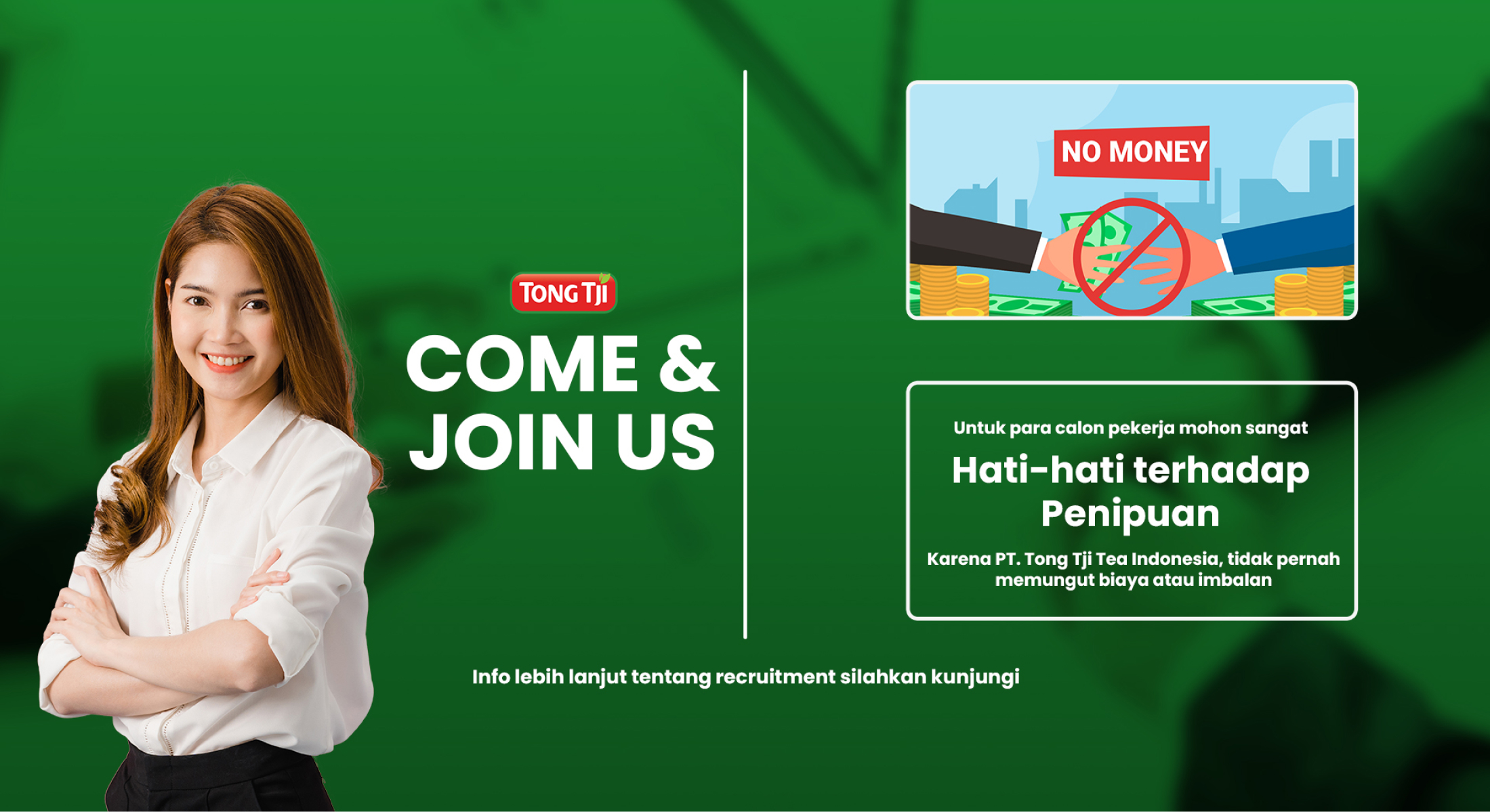 Informasi karir Tong Tji